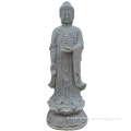 White marble buddha statue